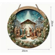 Houten Kerst Hanger